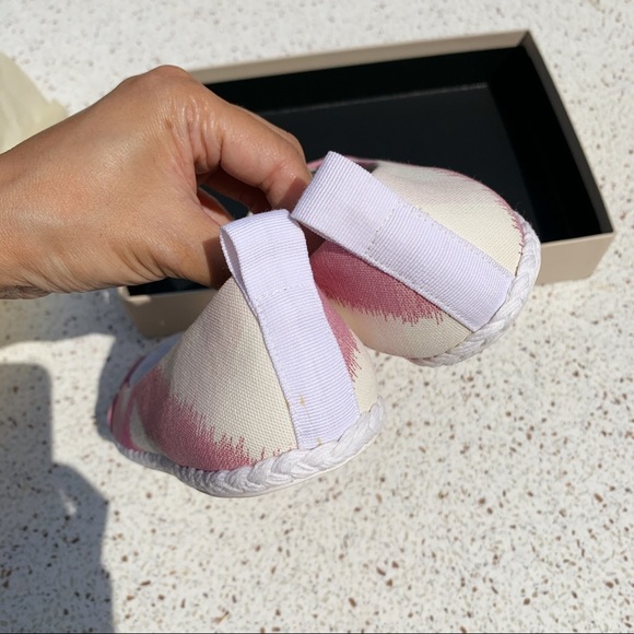 NIB Authentic Burberry Iris Check Ballet Flats - Picture 4 of 7